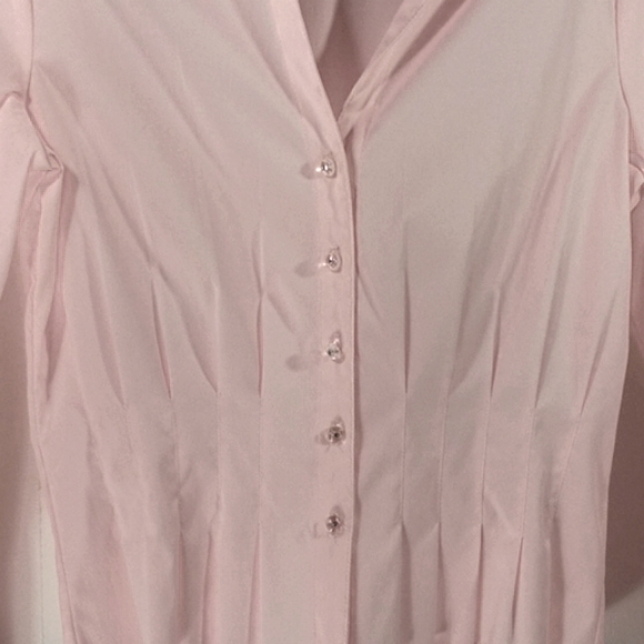 Veronique Young Beautiful Pink Button Shirt - Picture 2 of 10